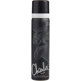 Charlie Black By Revlon Body Spray 2.5 Oz For Women