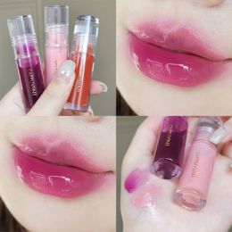 1/3Pcs Transparent Lip Gloss Crystal Jelly Mirror Liquid Lipstick Glitter Clear Moisturize Lip Tint Cosmetic For Lip Makeup Base (Color: 1Pc 08)