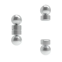 Body Jewelry Painless Nipple Magnet Piercings 2022 NipClip Fake Nipple Piercings Sexy Look Without Any Of That Nasty Stuff Non-piercing (magnet strength: normal strength)